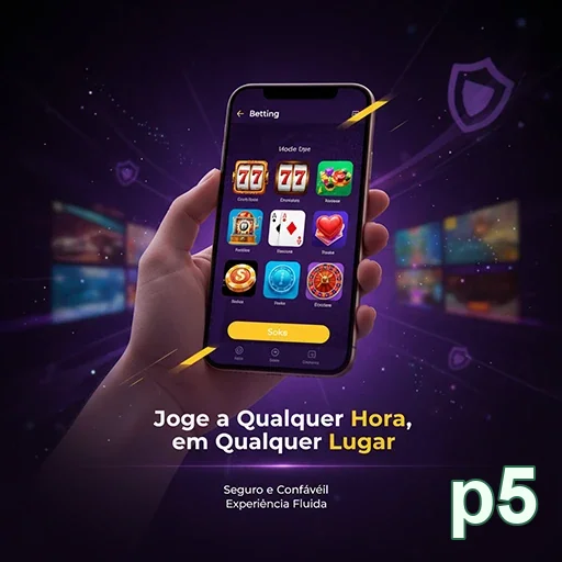 Celular com app oficial p5 e login seguro